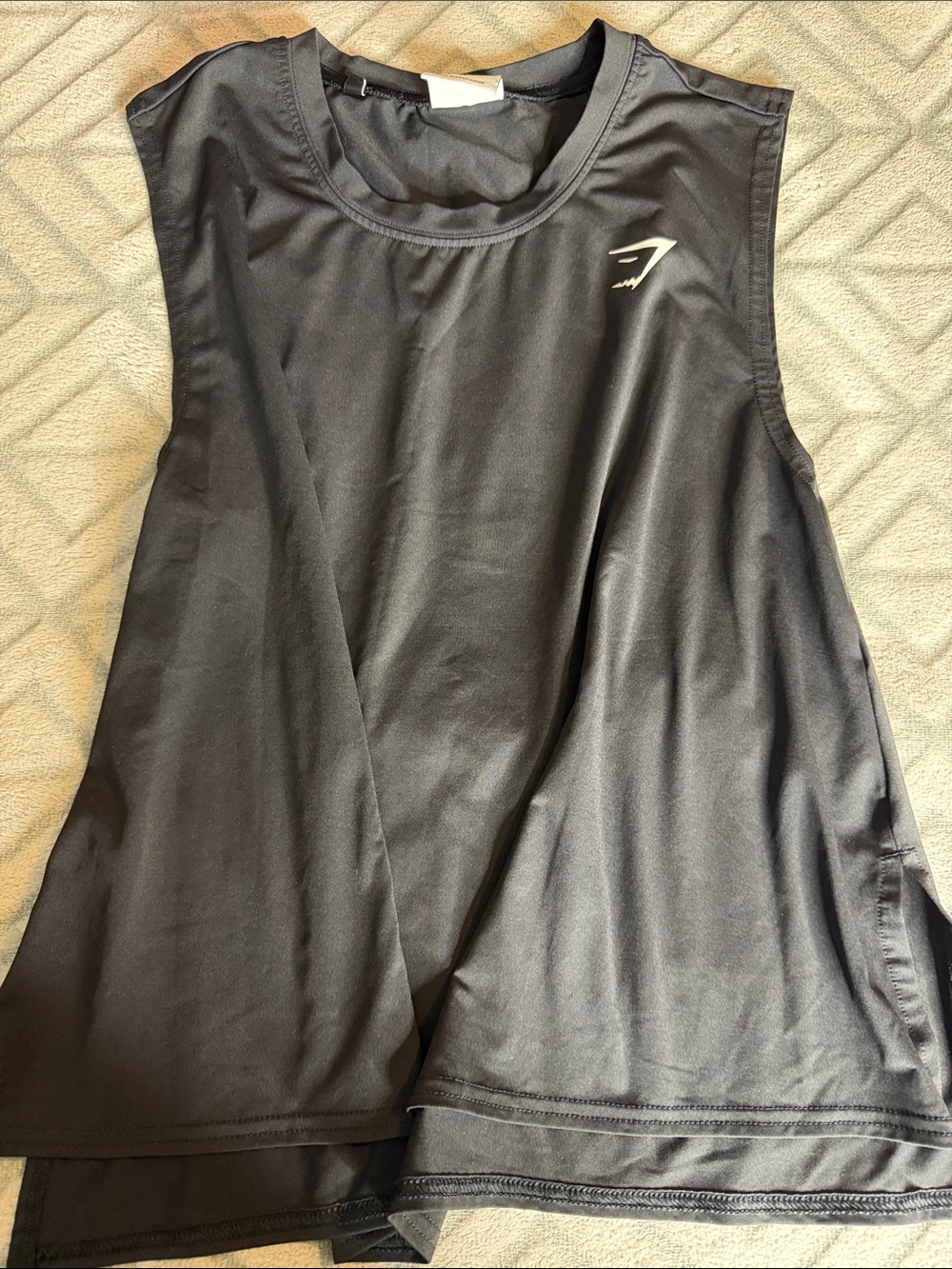 Gymshark Black Athletic Sleeveless Training Tank